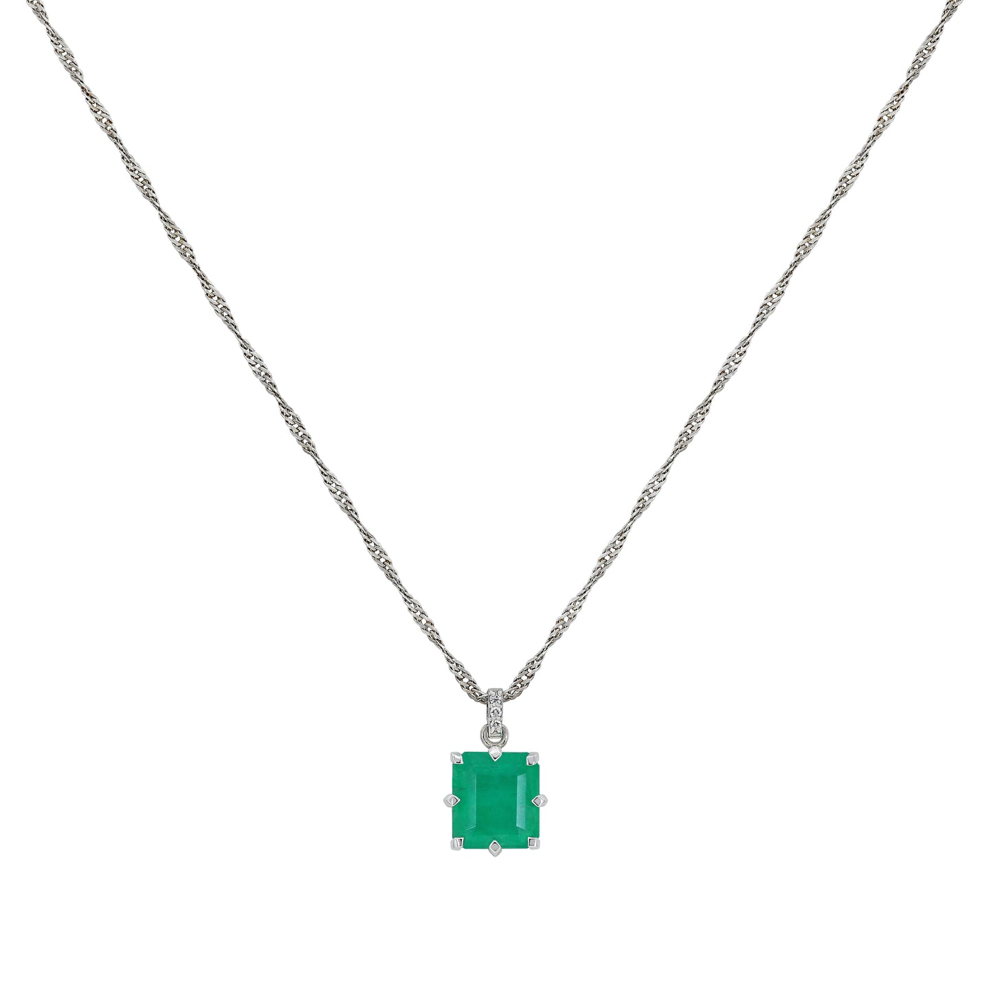 Brazilian Emerald Necklace