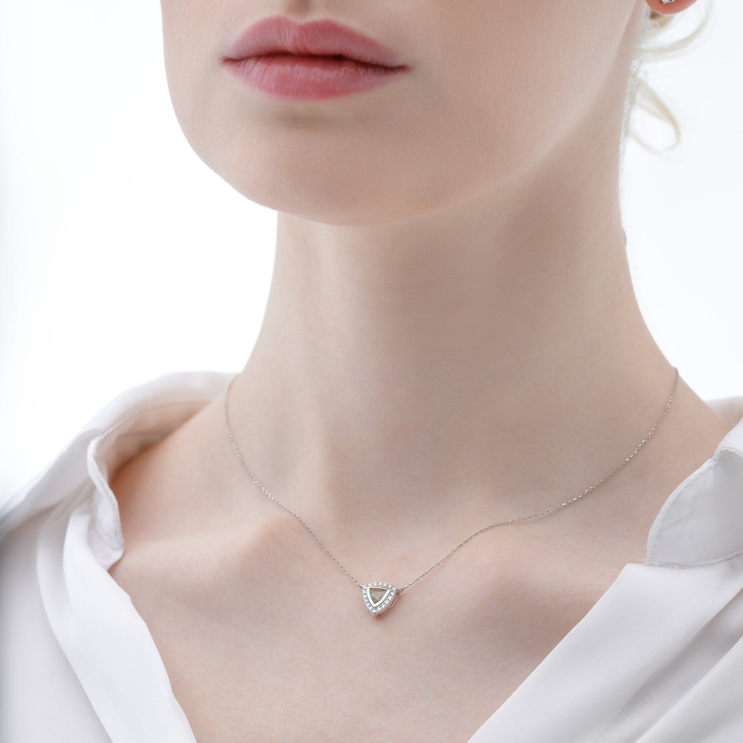 Tourmaline & Diamonds Necklace