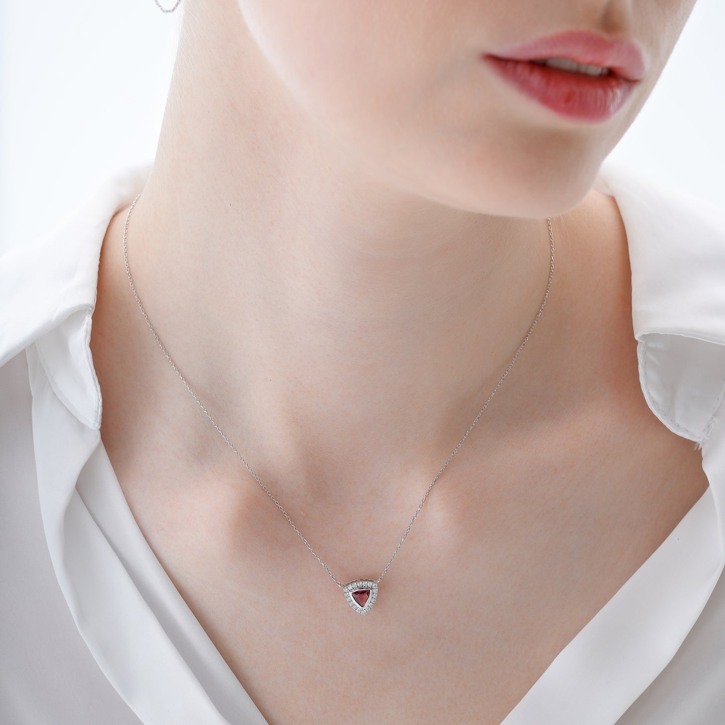 Tourmaline & Diamonds Necklace
