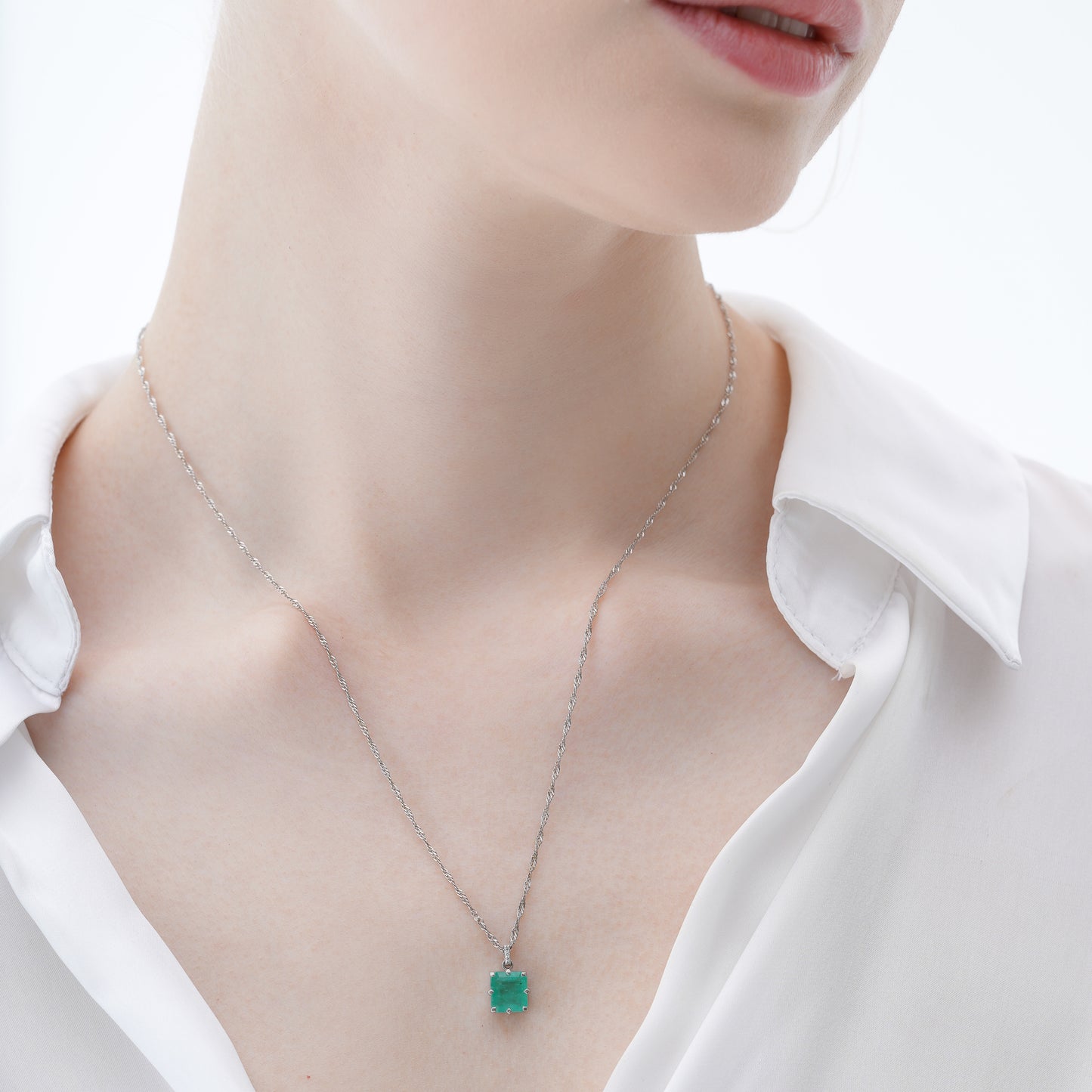 Brazilian Emerald Necklace