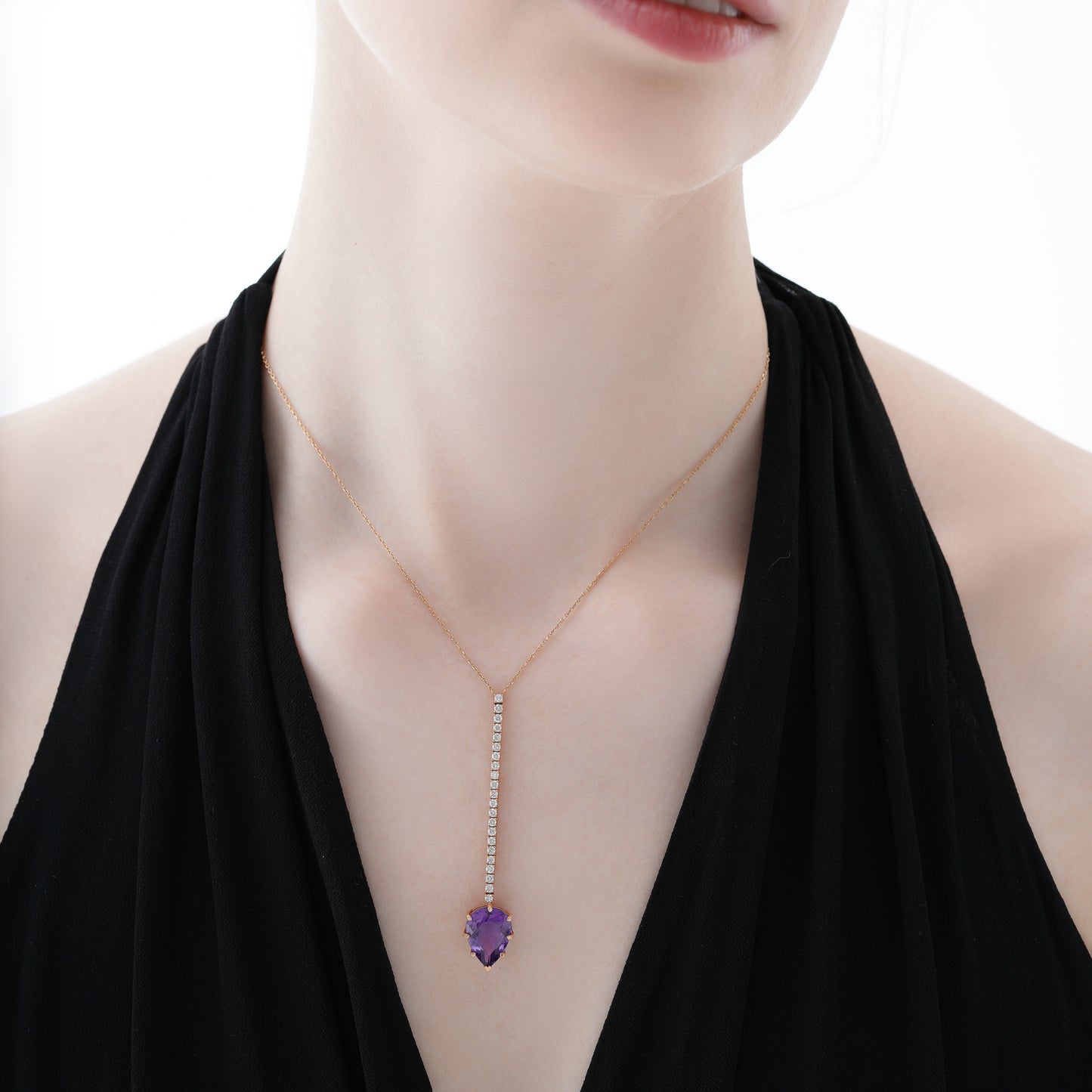 Linéa Amethyst Necklace