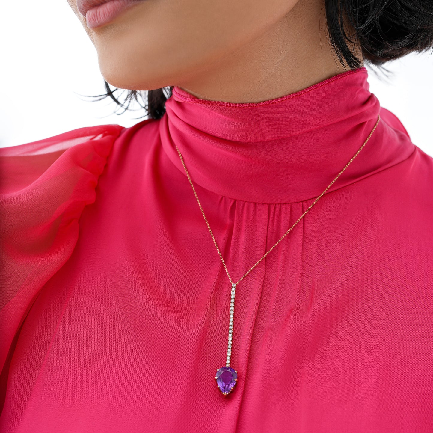 Linéa Amethyst Necklace