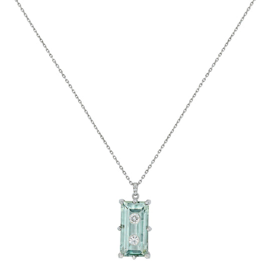 Linéa Blue Quartz Necklace