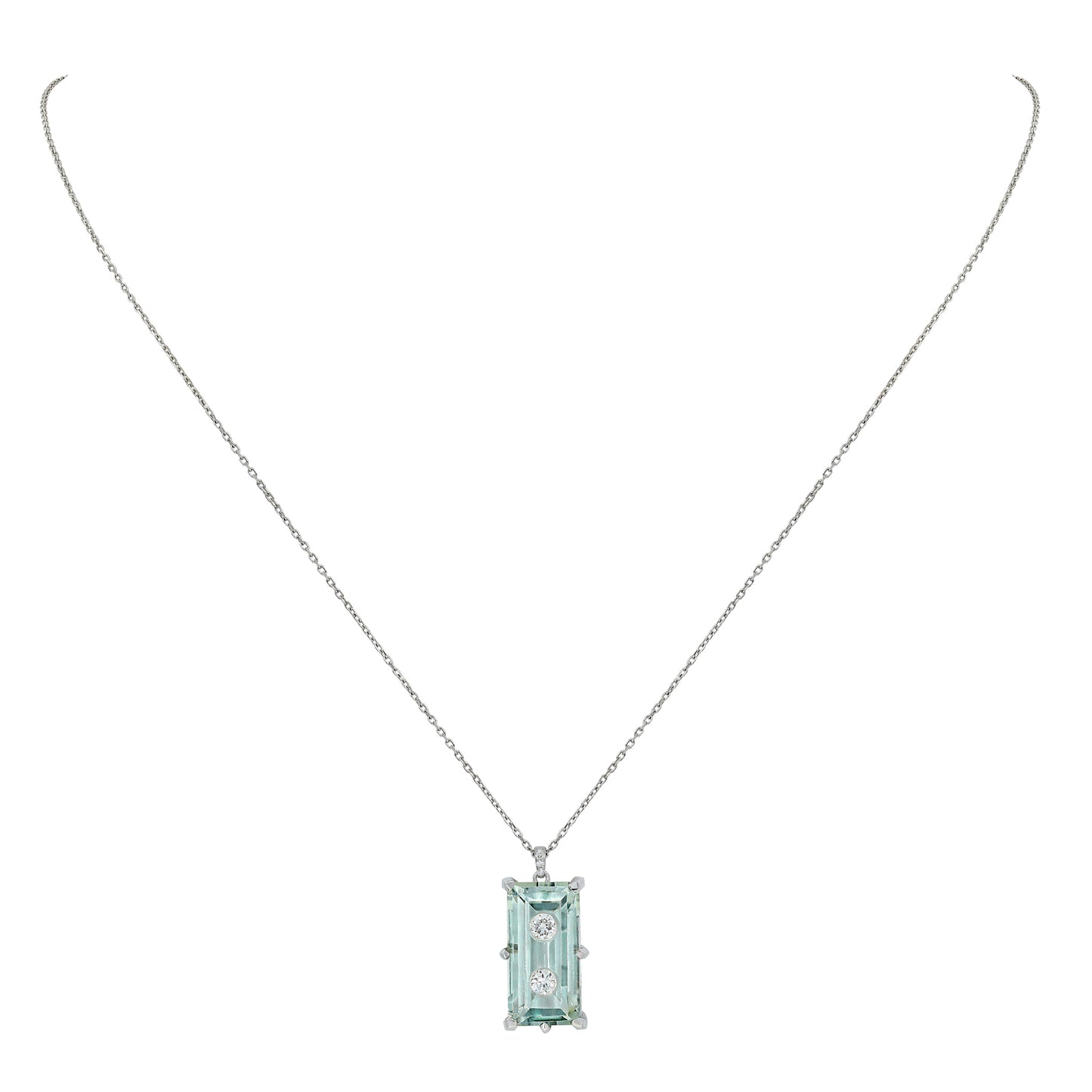Linéa Blue Quartz Necklace
